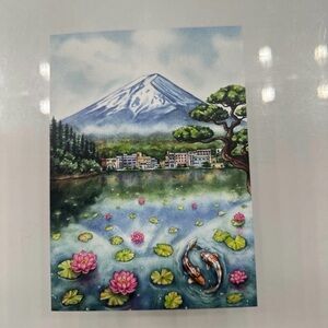 Alchemai blank postcard - mai pham maiphammy